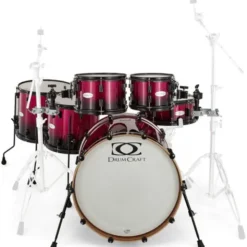 DrumCraft Series 6 2up 2down Purple Spkl