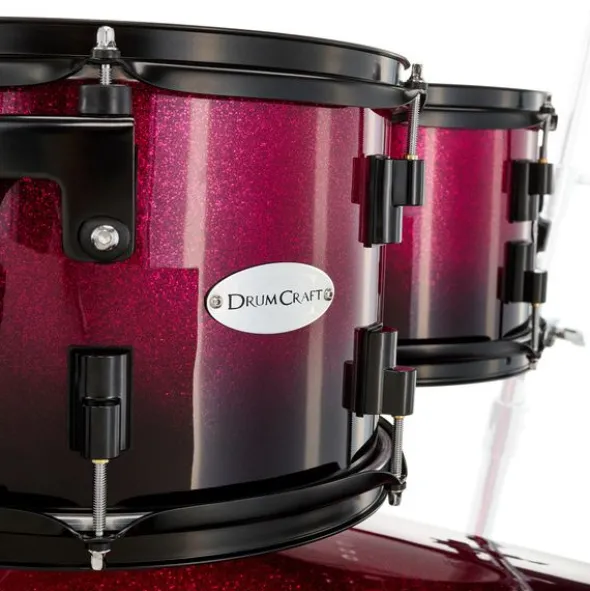 DrumCraft Series 6 2up 2down Purple Spkl