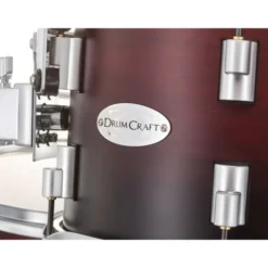DrumCraft Series 6 2up 2down Red Fade