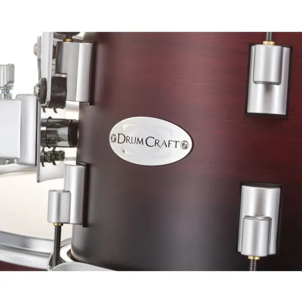 DrumCraft Series 6 2up 2down Red Fade