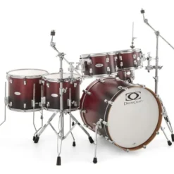 DrumCraft Series 6 2up 2down Red Fade