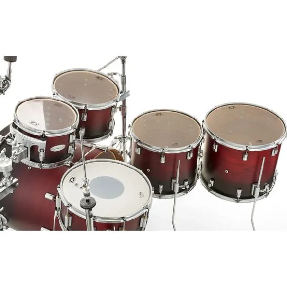 DrumCraft Series 6 2up 2down Red Fade