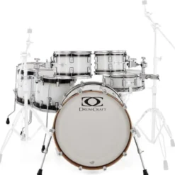 DrumCraft Series 6 2up 2down White Burst