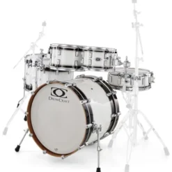 DrumCraft Series 6 2up 2down White Burst