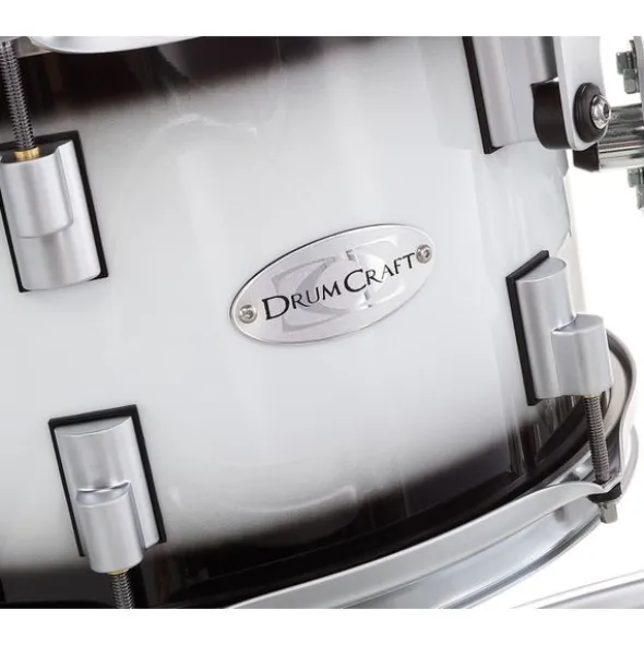 DrumCraft Series 6 2up 2down White Burst