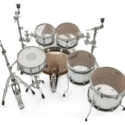 DrumCraft Series 6 2up 2down White Burst