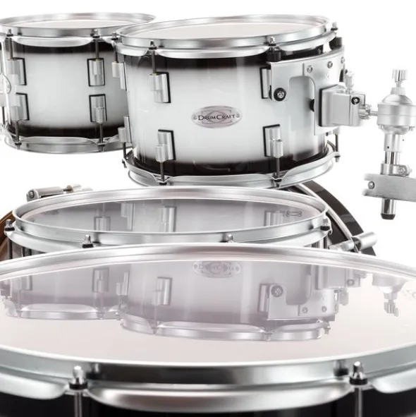 DrumCraft Series 6 2up 2down White Burst