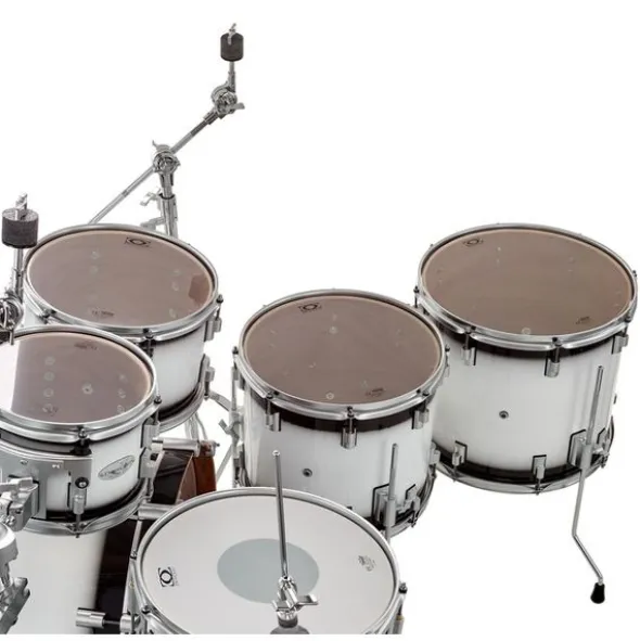 DrumCraft Series 6 2up 2down White Burst