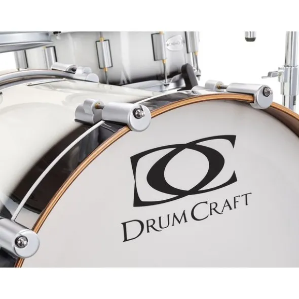 DrumCraft Series 6 2up 2down White Burst
