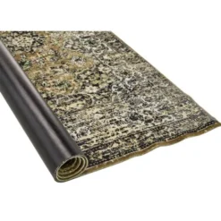 Drum N Base Club Drum Rug Green