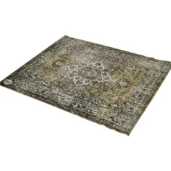 Drum N Base Club Drum Rug Green