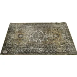 Drum N Base Club Drum Rug Green