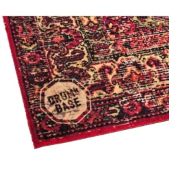 Drum N Base Club Drum Rug Red