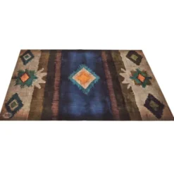 Drum N Base Drum Mat Earth Blue