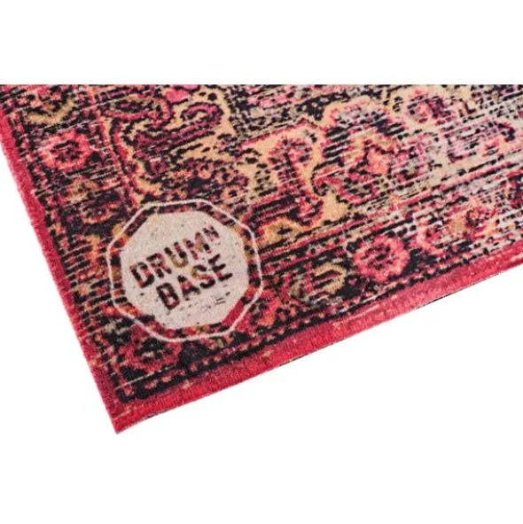 Drum N Base Pro Heavy Drum Rug Red