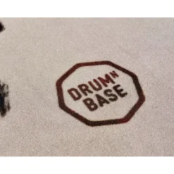 Drum N Base Vegan Cow Clara Drum Rug