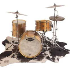 Drum N Base Vegan Cow Clara Drum Rug