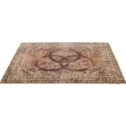 Drum N Base Vintage Drum Rug Beige