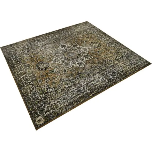 Drum N Base Vintage Drum Rug Green