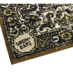 Drum N Base Vintage Drum Rug Green