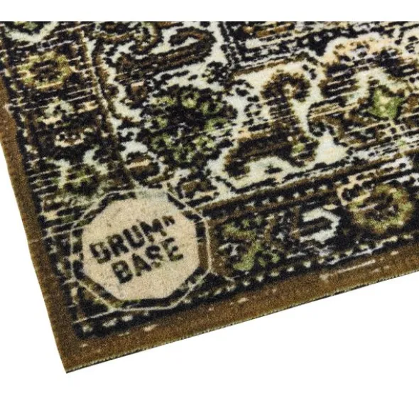 Drum N Base Vintage Drum Rug Green