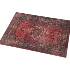 Drum N Base Vintage Pedal and Amp Rug Red