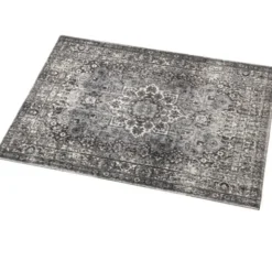 Drum N Base Vintage Pedal and Amp Rug Grey