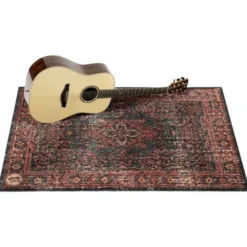 Drum N Base Vintage Stage Mat Black-Red