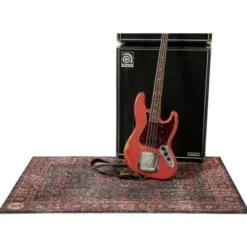 Drum N Base Vintage Stage Mat Black-Red
