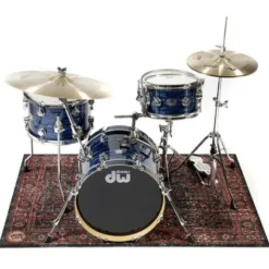 Drum N Base Vintage Stage Mat Black-Red