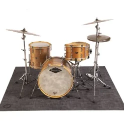 Drum N Base Woven Back in Black Drum Rug