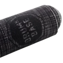 Drum N Base Woven Back in Black Drum Rug