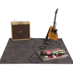 Drum N Base Woven Back in Black Drum Rug