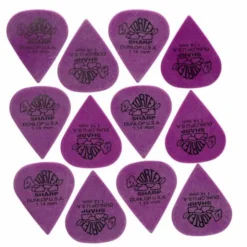 Dunlop Plectrums Tortex Sharp 1,14 12