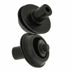 Dunlop Straplok Black Flush Mount