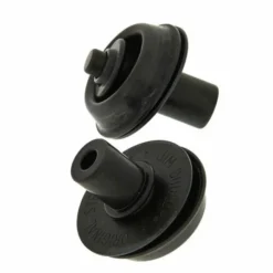 Dunlop Straplok Black Flush Mount