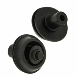 Dunlop Straplok Black Flush Mount
