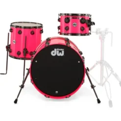 DW Lacquer Custom Neon Hot Pink