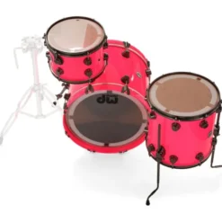 DW Lacquer Custom Neon Hot Pink
