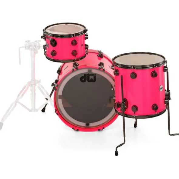 DW Lacquer Custom Neon Hot Pink