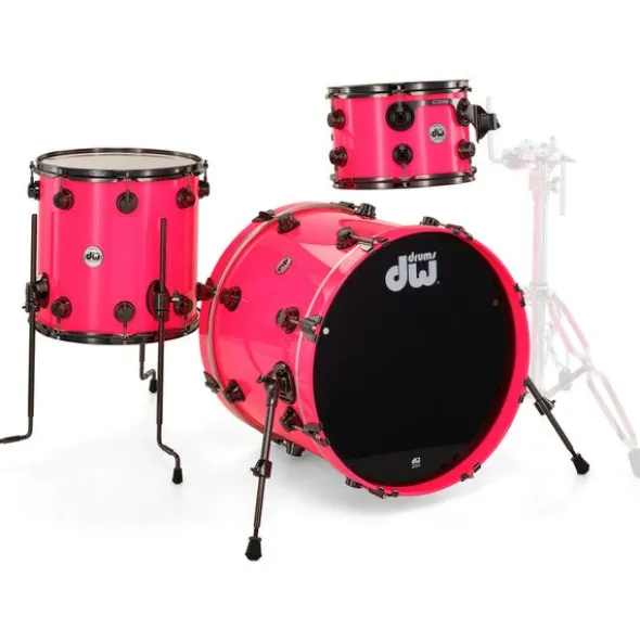 DW Lacquer Custom Neon Hot Pink