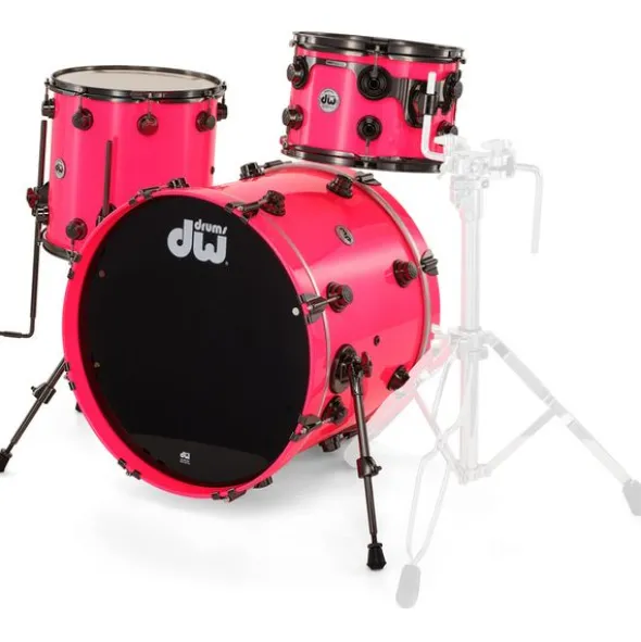 DW Lacquer Custom Neon Hot Pink