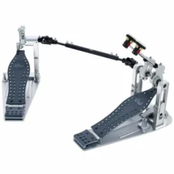 DW MDD Double Pedal Gun Metal