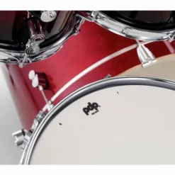 DW PDP CM7 Red to Black