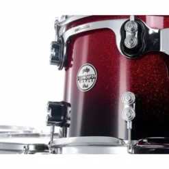 DW PDP CM7 Red to Black