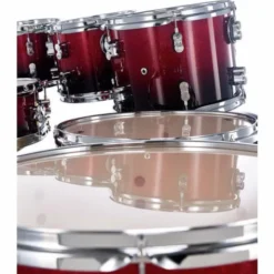 DW PDP CM7 Red to Black