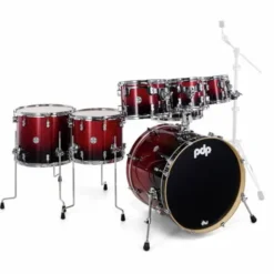 DW PDP CM7 Red to Black
