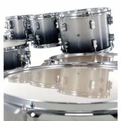 DW PDP CM7 Silver to Black
