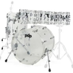 DW PDP Concept Clear Acrylic 6pc