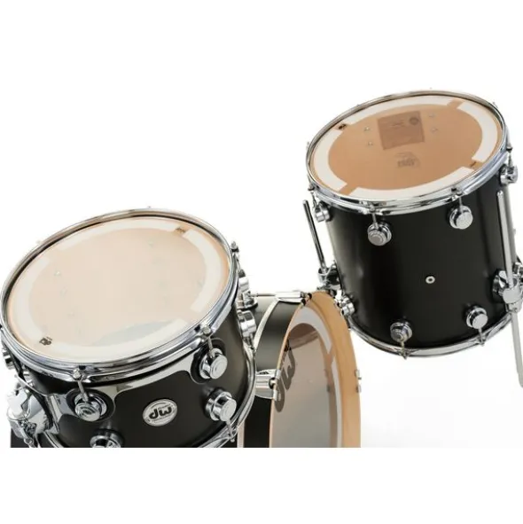 DW 20" Satin Oil Ebony 3pcs Set